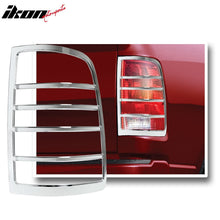 Load image into Gallery viewer, 2009-2018 Dodge Ram 1500 2500 3500 Chrome 2PC Tail Lights Bezel Covers