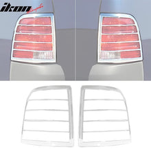 Load image into Gallery viewer, 2002-2005 Ford Explorer Chrome 2PCS Rear Tail Lights Bezel Covers ABS