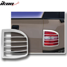 Load image into Gallery viewer, 2004-2008 Ford F-150 Rear Taillight Lamps Frames Trim Chrome ABS 2PCS