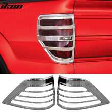 Load image into Gallery viewer, 2009-2014 Ford F-150 Rear Taillight Lamps Frames Cover Chrome ABS 2PCS
