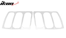 Load image into Gallery viewer, 1999-2004 Ford Mustang Chrome ABS Tail Lights Frame Bezel Trim Pair