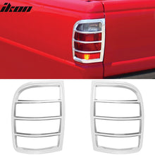 Load image into Gallery viewer, 1998-2001 Ford Ranger Chrome ABS Tail Lights Frame Bezel Trim Pair