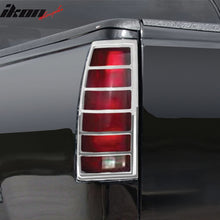 Load image into Gallery viewer, 1988-1998 GMC C1500/K1500 Chrome 2PC Rear Tail Lights Bezel Covers ABS