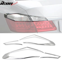 Load image into Gallery viewer, 2013-2015 Honda Accord Sedan Chrome 4PCS Tail Lights Bezel Covers ABS