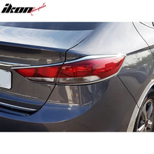Load image into Gallery viewer, 2017-2018 Hyundai Elantra Chrome 4PCS Tail Lights Bezel Covers Kit ABS