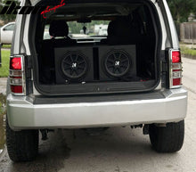 Load image into Gallery viewer, 2008-2013 Jeep Liberty Chrome ABS Tail Lights Frame Bezel Trim Pair