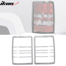 Load image into Gallery viewer, 2008-2013 Jeep Liberty Chrome ABS Tail Lights Frame Bezel Trim Pair