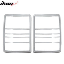 Load image into Gallery viewer, 2008-2013 Jeep Liberty Chrome ABS Tail Lights Frame Bezel Trim Pair