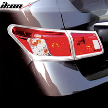 Load image into Gallery viewer, 2007-2009 Lexus ES Series Chrome 4PCS Tail Lights Bezel Covers Kit ABS