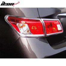Load image into Gallery viewer, 2010-2012 Lexus ES Series Chrome 4PCS Tail Lights Bezel Covers Kit ABS