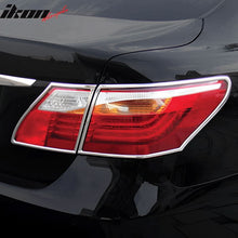 Load image into Gallery viewer, 2010-2012 Lexus LS Series Chrome 4PCS Tail Lights Bezel Covers Kit ABS