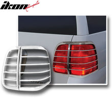 Load image into Gallery viewer, 2003-2006 Lincoln Navigator 4PC Tail Light Lamp Bezel Cover Chrome ABS