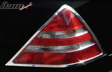 Load image into Gallery viewer, 1998-2004 Benz SLK R170 Chrome ABS Tail Lights Frame Bezel Trim Pair