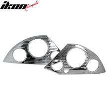Load image into Gallery viewer, 2000-2005 Mitsubishi Eclipse Chrome ABS Tail Lights Frame Bezel Pair