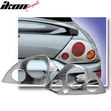 Load image into Gallery viewer, 2000-2005 Mitsubishi Eclipse Chrome ABS Tail Lights Frame Bezel Pair