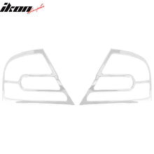 Load image into Gallery viewer, 1998-2001 Nissan Altima 2PC Tail Light Lamps Bezels Cover Chrome ABS