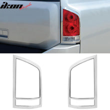 Load image into Gallery viewer, 2004-2012 Nissan Armada 2PC Tail Light Lamps Bezels Cover Chrome ABS