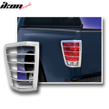 Load image into Gallery viewer, 2004-2015 Nissan Titan 2PC Tail Light Lamps Bezels Cover Chrome ABS