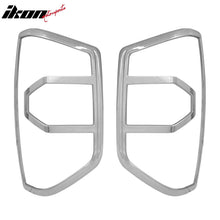 Load image into Gallery viewer, 2014-2016 Toyota Tundra Chrome 2PCS Rear Tail Lights Bezel Covers ABS