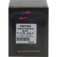 Load image into Gallery viewer, Vertex Piston 22-23 Fantic Motor XX 250 250cc +5.6mm Cast Big Bore Piston Kit 72mm. 295cc.