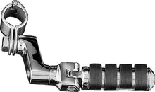 Load image into Gallery viewer, Kuryakyn Small ISO Offset Highway Pegs With 1-1/4inch Clamp Chrome (Pair)