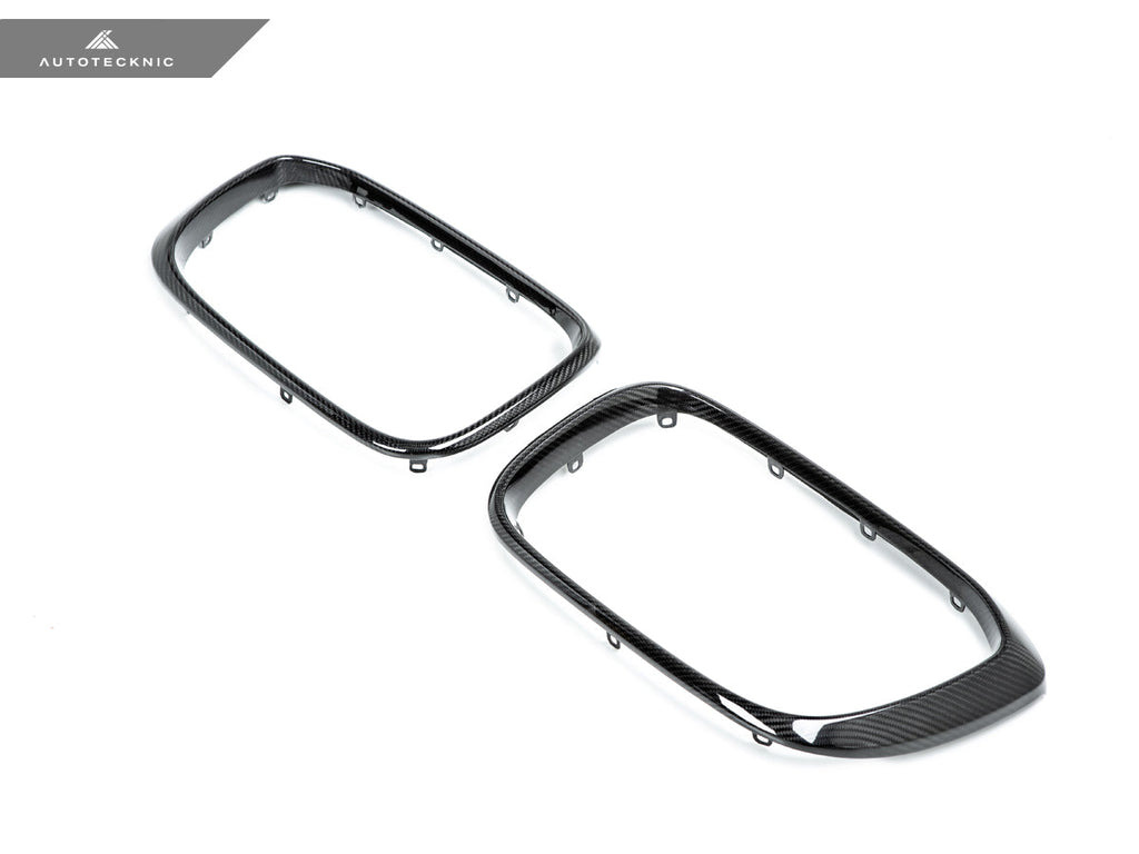 AutoTecknic Replacement Dry Carbon Grille Surround Set - F97 X3M | F98 X4M