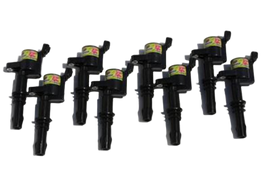 Granatelli 97-10 Ford F-150 4.6L 25KV OEM Coil Pack Replacements - Black (Set of 8)
