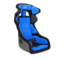 Load image into Gallery viewer, NRG FIA Competition Seat w/ Head Containment &amp; Comp Fabric Velcro Paddings Snug Thick Cushion - Blue