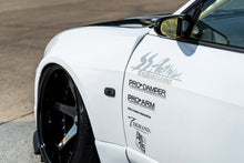 Load image into Gallery viewer, Greddy Nissan R34 Skyline Garage Active Group A Type Dry Carbon Side Mirrors - Set