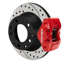Load image into Gallery viewer, Wilwood 84-89 Porsche 911 D31 11.42in. Rear Brake Kit w/ Flex Lines - Drilled Rotors (Red)