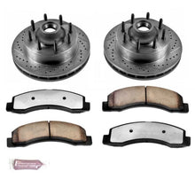 Load image into Gallery viewer, Power Stop 99-02 Ford F-350 Super Duty Front Z36 Truck &amp; Tow Brake Kit