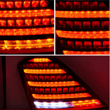 Load image into Gallery viewer, Mercedes-Benz W221 S-Class Clear and Smoke Maybach Style with DRL function LED Tailights (2006 - 2013)