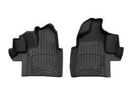 WeatherTech 15-19 Ford Transit 1st Row Front FloorLiner HP for Vinyl Floors - Black