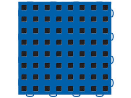 WeatherTech TechFloor - 12in X 12in Tiles - Black/Black **Order in Qtys of 10