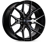 Vossen HF6-4 18x8.5 - 6x130 - ET35 - Mid - 84.1 - Tinted Gloss Black Wheel