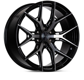 Vossen HF6-4 17x8.5 - 6x130 - ET35 - Mid - 84.1 - Tinted Gloss Black Wheel