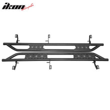 Load image into Gallery viewer, 2007-2018 Jeep Wrangler 4-Door Black 2PCS Running Boards Side Step Bar