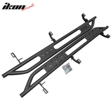 Load image into Gallery viewer, 2007-2018 Jeep Wrangler 4-Door Black 2PCS Running Boards Side Step Bar
