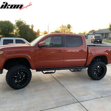 Load image into Gallery viewer, 2005-2022 Toyota Tacoma Crew Cab Black Running Boards Side Step Bars