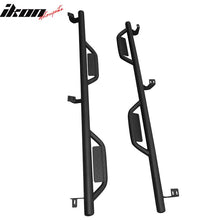 Load image into Gallery viewer, 2005-2022 Toyota Tacoma Crew Cab Black Running Boards Side Step Bars