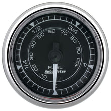 Load image into Gallery viewer, AutoMeter Chrono 2-1/16in 0-280 Ohm Programmable Fuel Level Gauge - Chrome
