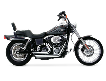 Load image into Gallery viewer, Vance &amp; Hines HD Dyna 91-05 Shortshots Staggered Full System Exhaust