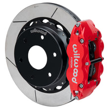Load image into Gallery viewer, Wilwood 03-08 Audi A4 FNSL4R Rear Big Brake Kit 12.88in Slotted Rotor - Red