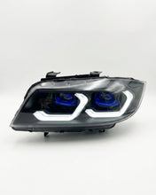 Load image into Gallery viewer, BMW 3 Series E90 LED Headlight Assembly with Dual-Color DRL 2005 - 2012