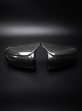Load image into Gallery viewer, BMW 5 Series F90 M5 M Style Carbon Fiber Side Mirror Cover (2018+)
