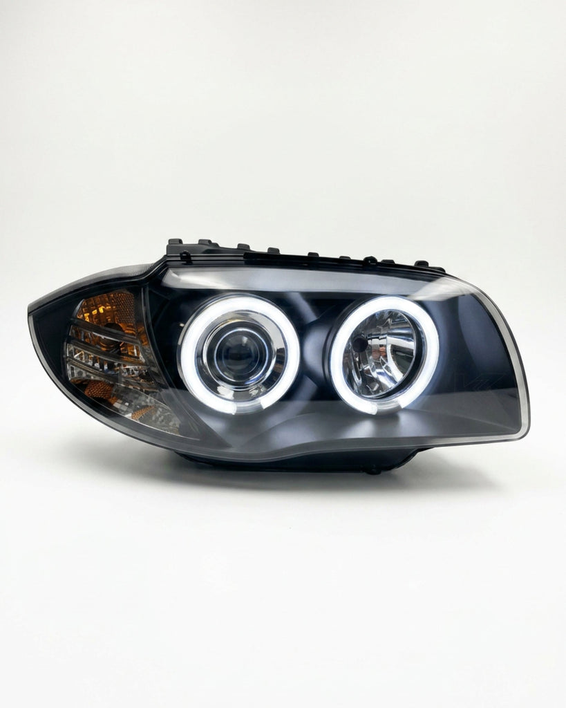 BMW 1 Series 120i 118i E87 Angel Eyes LED Headlights (2005-2011)