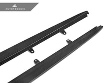 Load image into Gallery viewer, AutoTecknic Dry Carbon Fiber Side Skirt Extension Set - F90 M5 | G30 5-Series