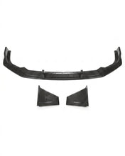 Load image into Gallery viewer, 2020–2021 Audi RS7 C8 Sportback Front Bumper Diffuser Lip Set – Pre-Preg Dry Carbon Fiber