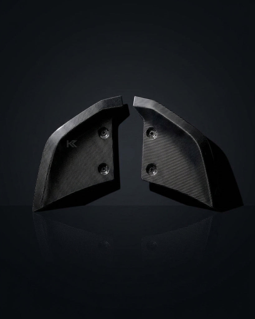 2016–2019 Audi R8 V10 / V10 Plus Coupe 4S Gen 2 Rear Bumper Blades – Carbon Fiber