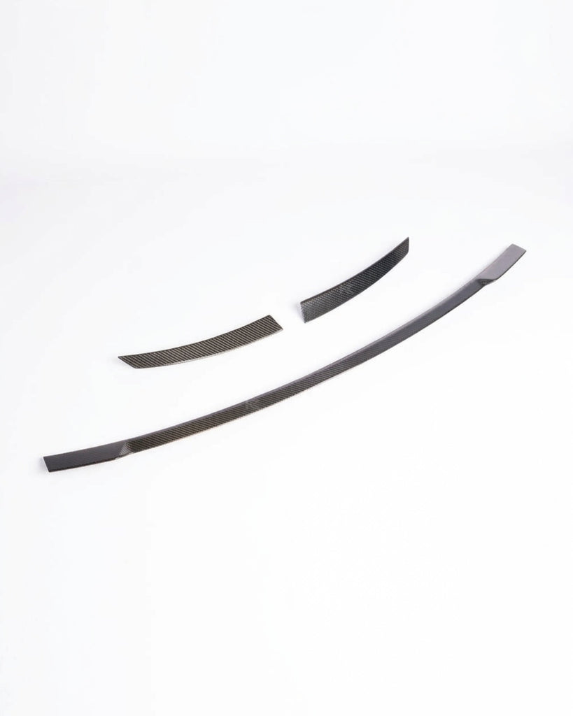 2016–2019 Audi R8 V10 / V10 Plus Coupe 4S E-Tron Style Rear Spoiler Set – Carbon Fiber